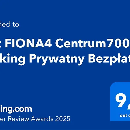 公寓 Fiona4 Centrum700m Parking Bezplatny Monitorowany Salon Z Sypialnia Tv Lazienka Kuchnia Rekuperacja