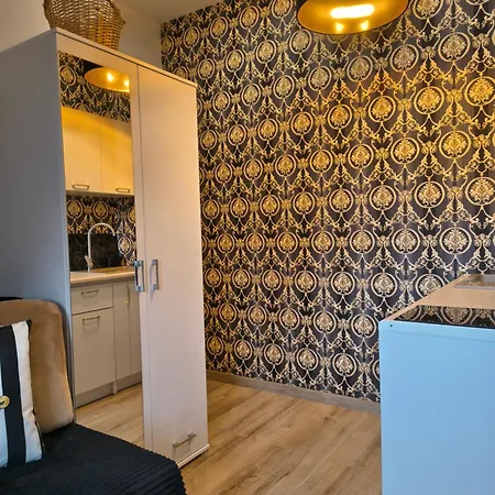 דירה Fiona4 Centrum700m Parking Bezplatny Monitorowany Salon Z Sypialnia Tv Lazienka Kuchnia Rekuperacja קרפאז'