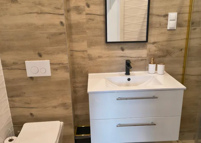 Apartment Fiona4 Centrum700m Parking Bezplatny Monitorowany Salon Z Sypialnia Tv Lazienka Kuchnia Rekuperacja *